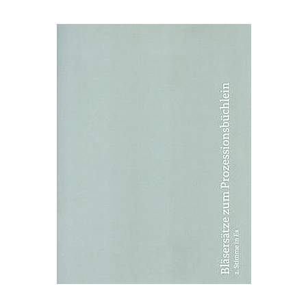 Bläsersätze zum Prozessionsbüchlein, 2. Stimme in Es (Alt-Sax II)